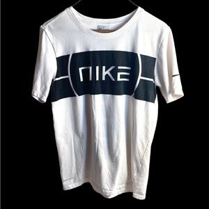 Nike black and white tee shirt